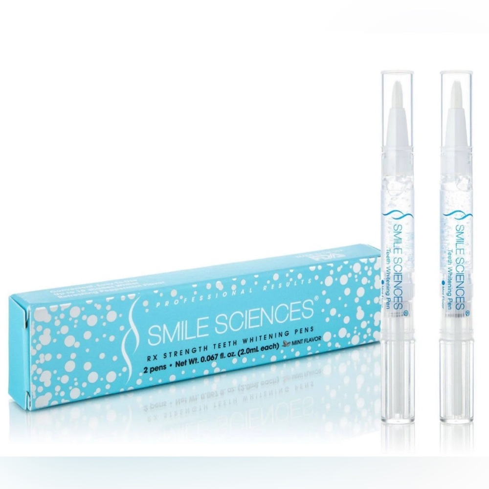 Smile Sciences Premium Teeth Whitening Pens. Get professional results at home!